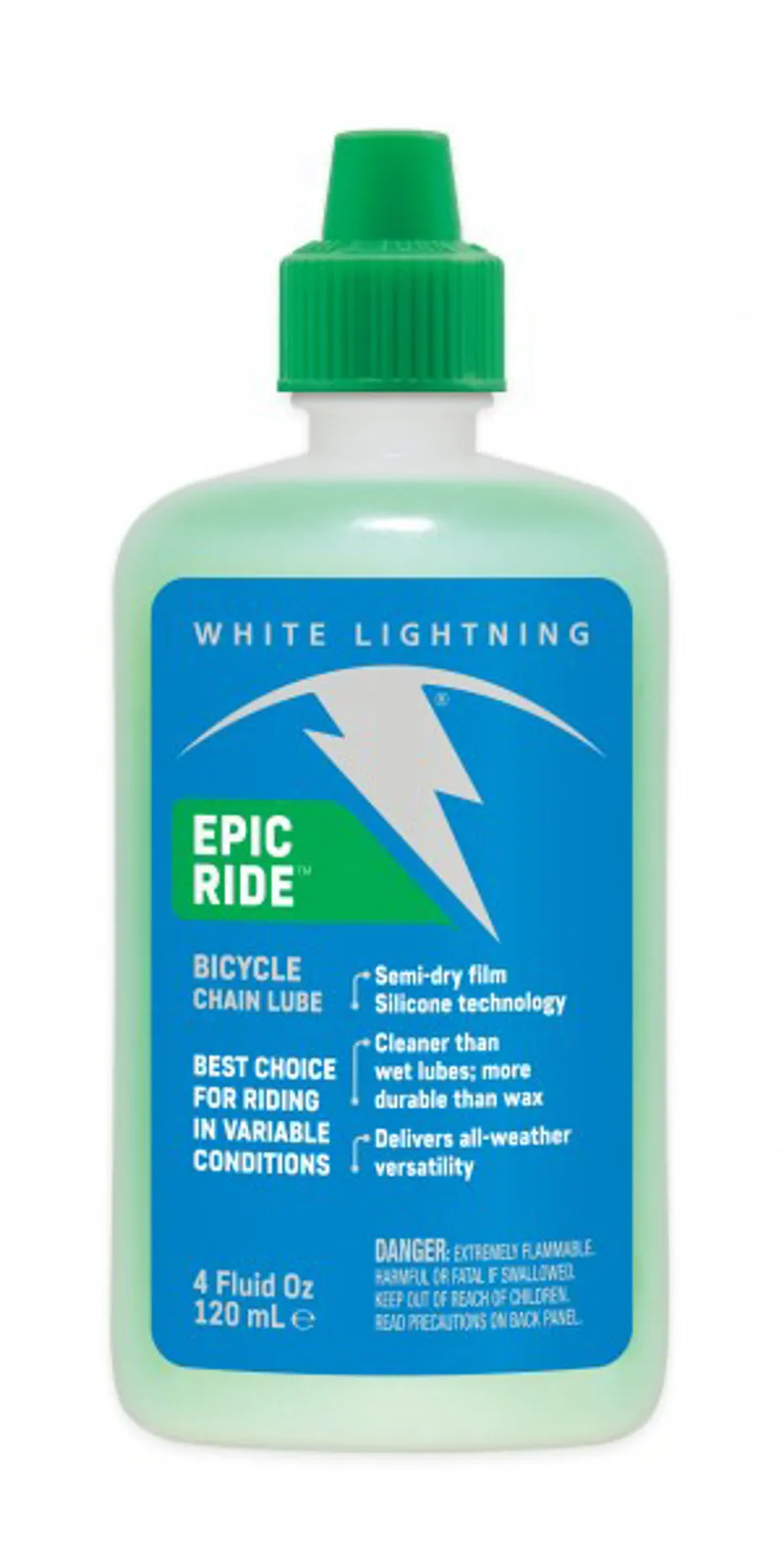 White Lightning Epic Ride Bike Lube 4oz